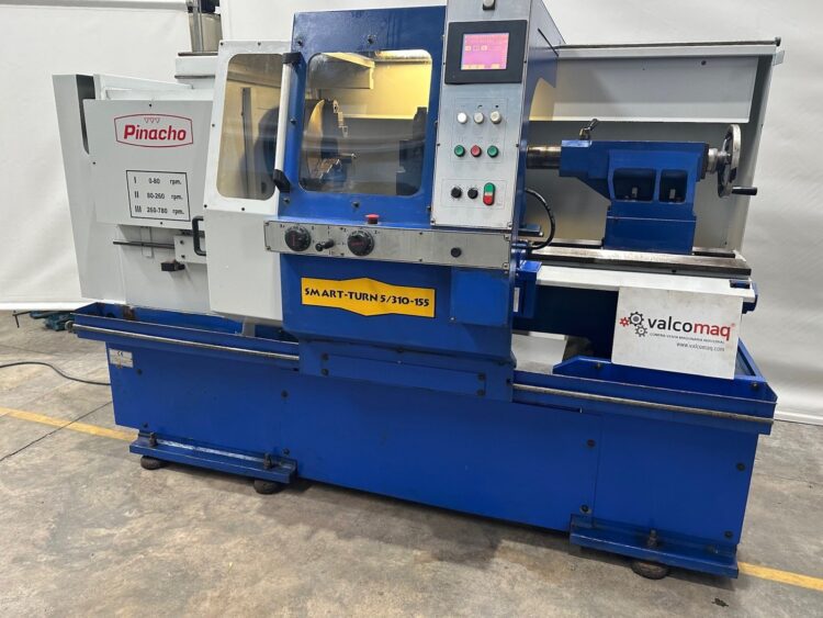 Torno Pinacho Smart Turn 5/310-155 x 1000mm e.p con semicontrol Fanuc