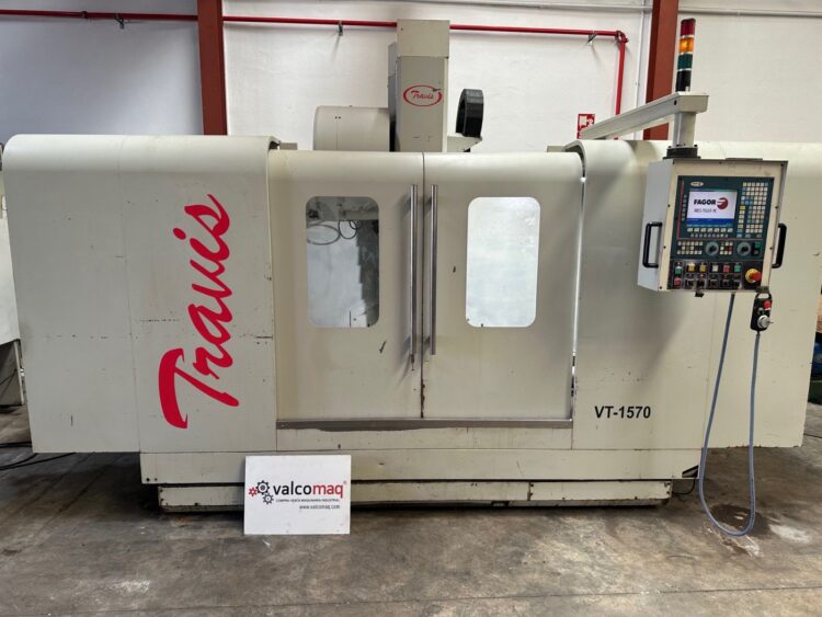 Alternative view of Centro de mecanizado Travis VT 1750