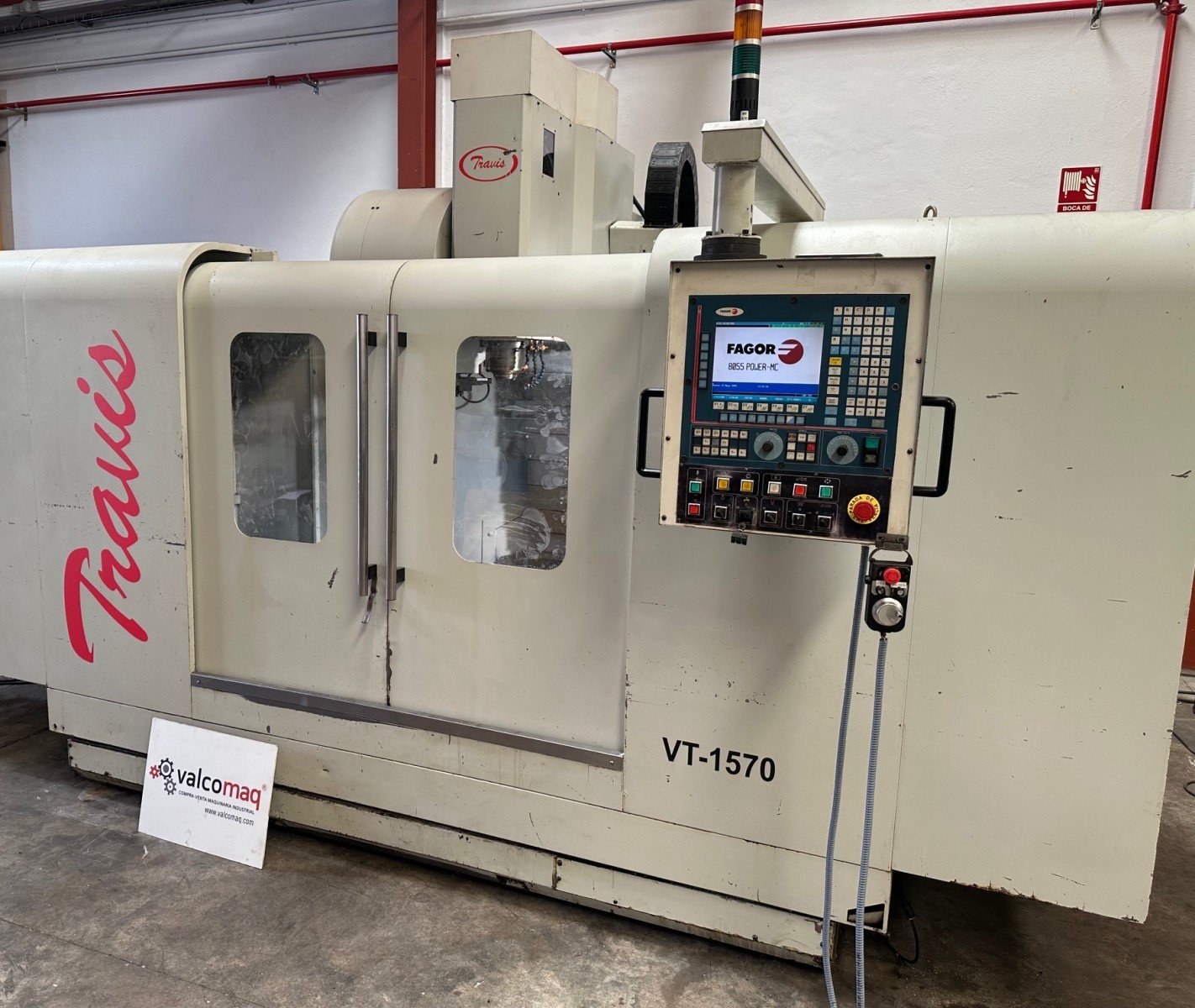 Centro de mecanizado Travis VT 1750