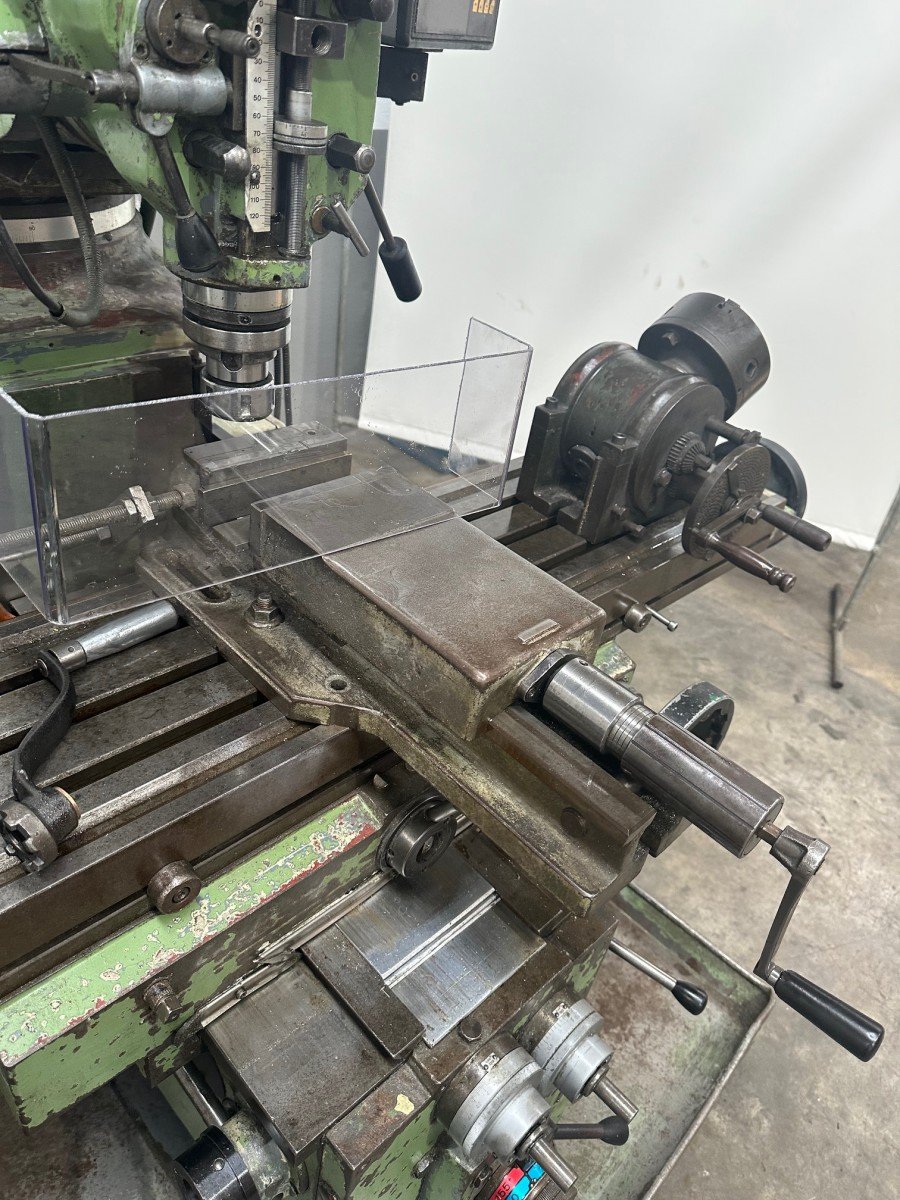 Fresadora Lagun FTV4, cabezal variable y mesa amplia - Imagen 7