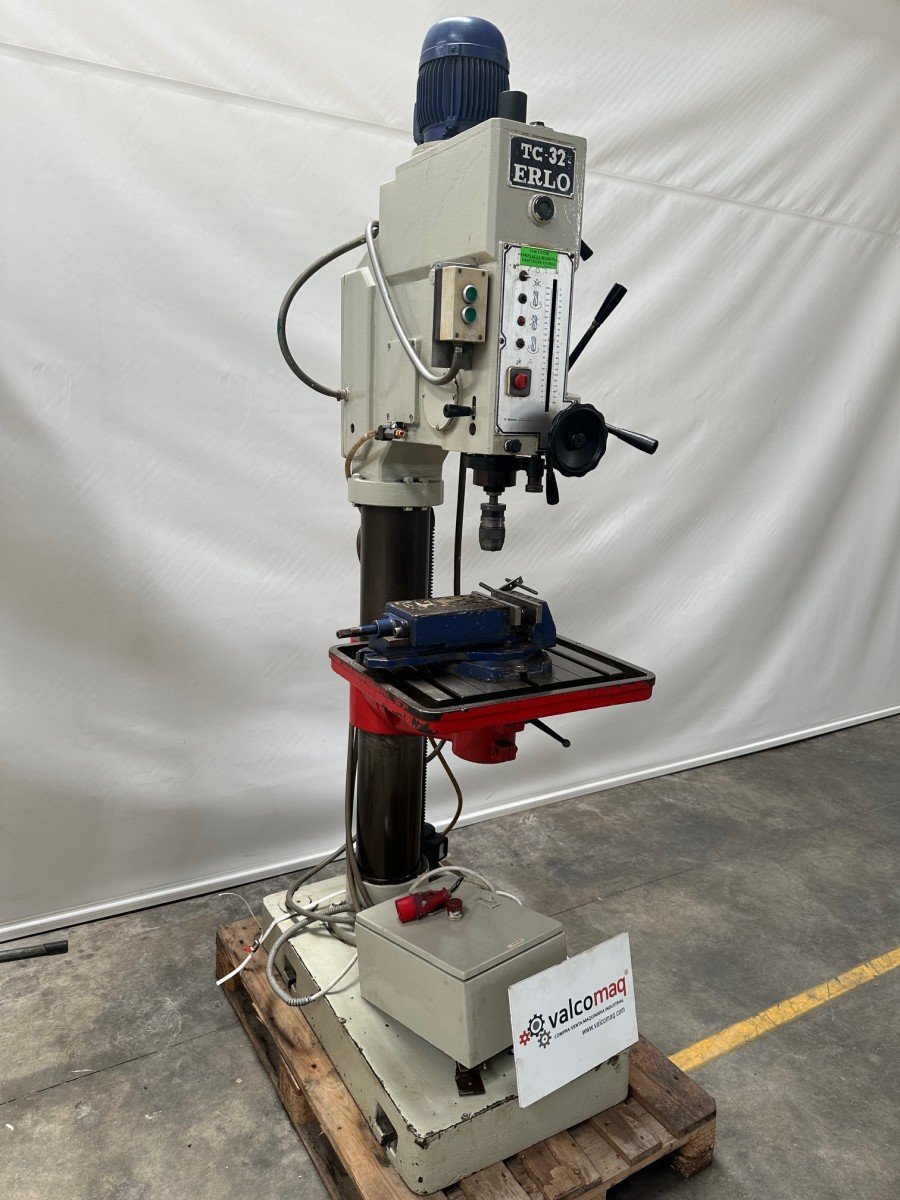 Taladro Erlo TC 32 de columna con engranajes - Imagen 2