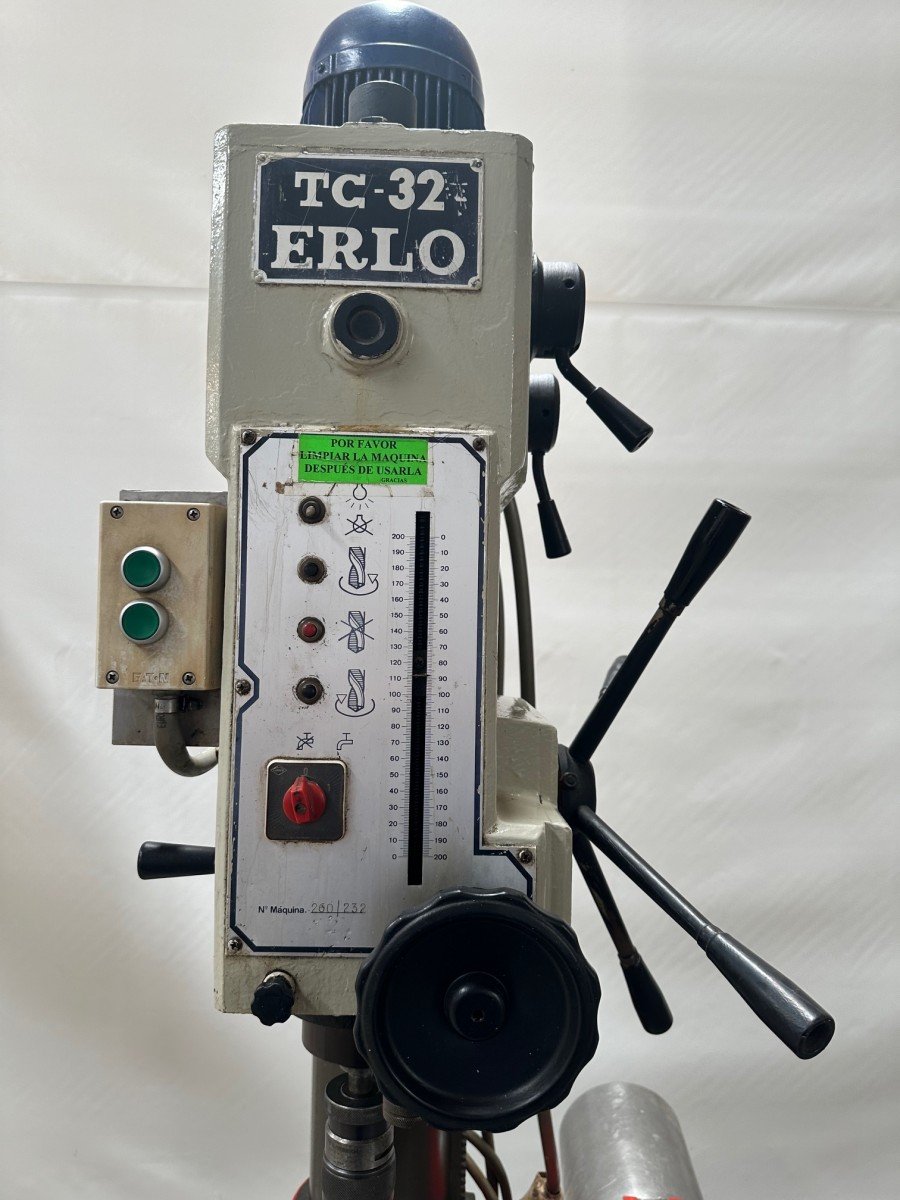 Taladro Erlo TC 32 de columna con engranajes - Imagen 3