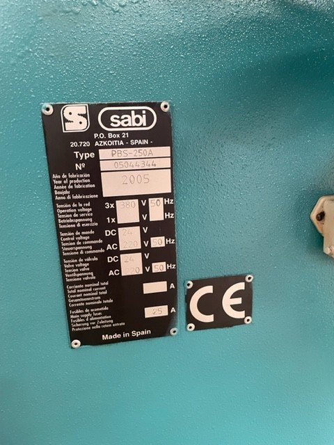 Sierra automática Sabi PBS 250A con CNC - Imagen 7