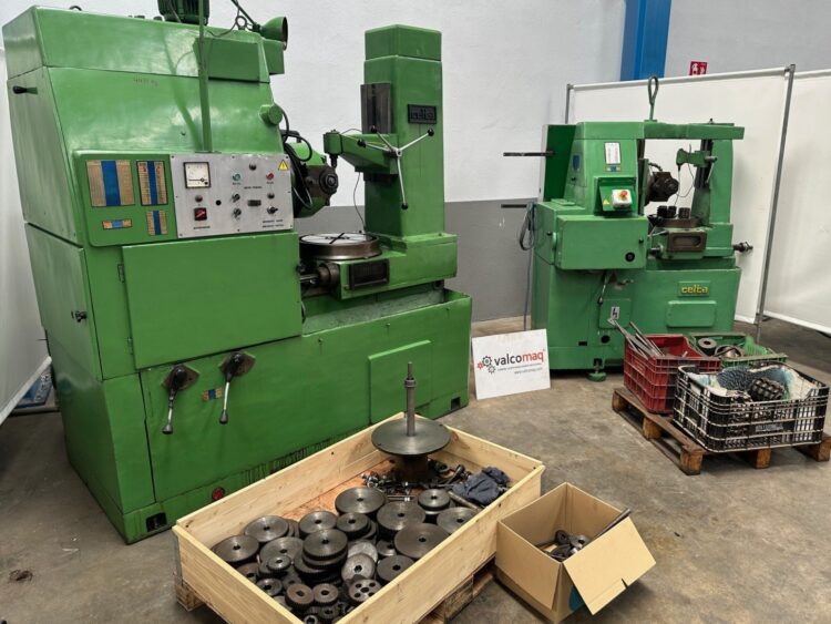 Conjunto de dos Talladoras de Engranajes por fresa madre Celta modelo C4