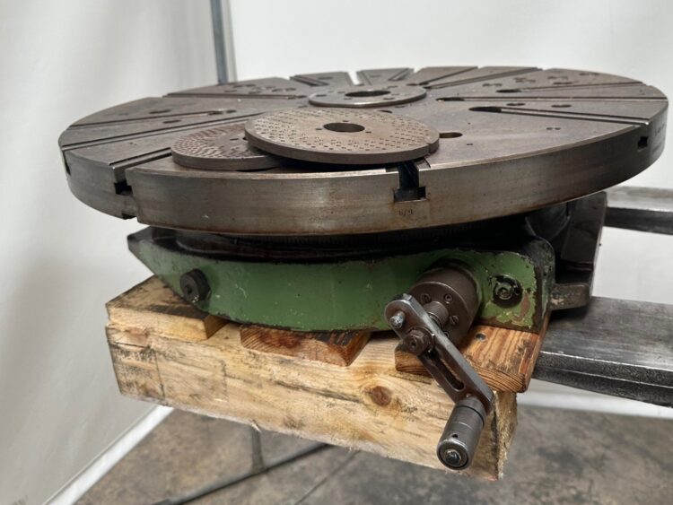 Divisor Universal plano Ø700 mm para fresadora y taladro radial