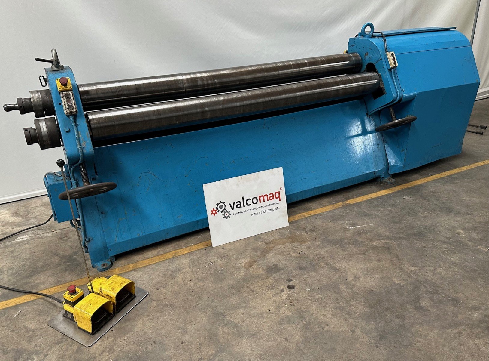 Cilindro curvador 2050 x 4mm