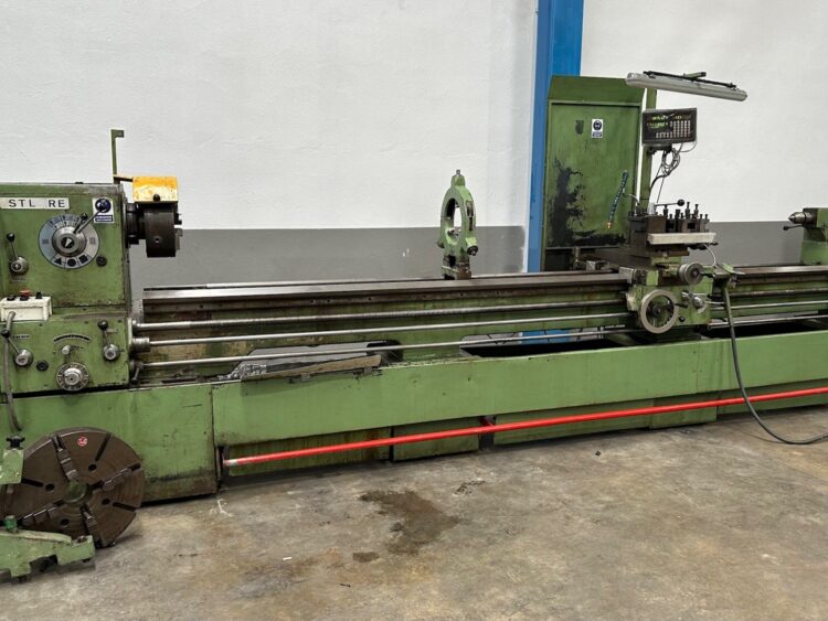 Alternative view of Satesa STL RE Lathe – 4000 mm between centers