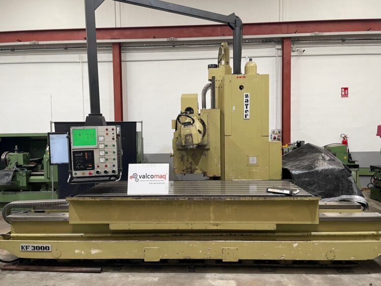 Zayer KF 3000 Fixed Bed Milling Machine with Heidenhain CNC