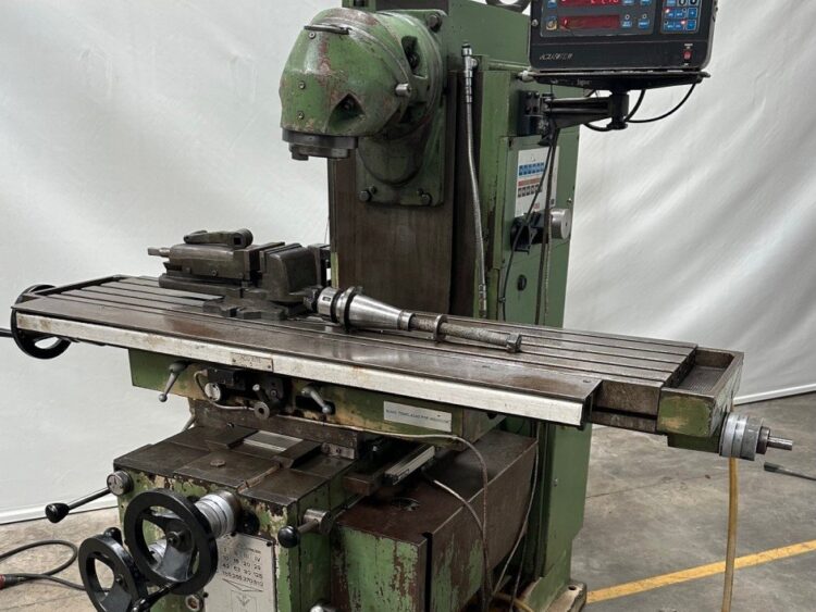 MRF Model 145 Universal Milling Machine with a 2-axis DRO