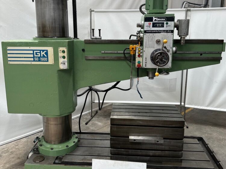 Alternative view of Foradia GK 50/1500 Radial Drilling Machine
