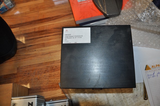 Alternative view of Cylindrical Gauge Set with PAU 400–500 mm Outside Micrometer