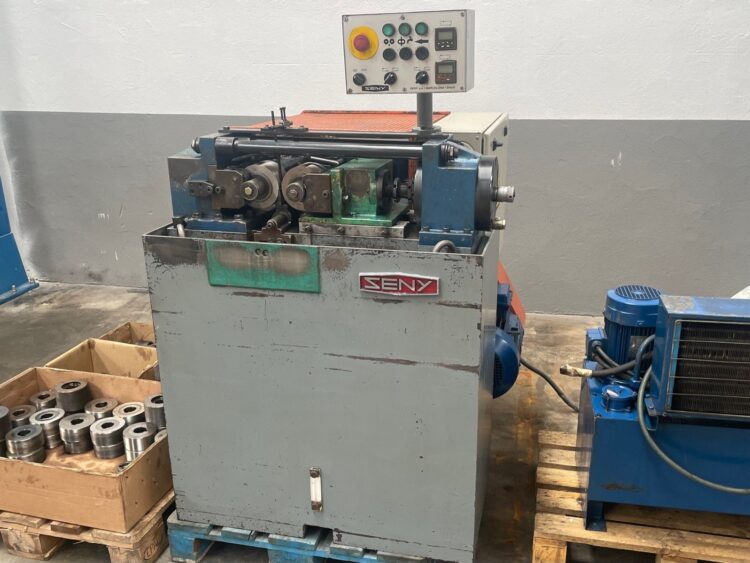 Seny D-44 EH Hydraulic Thread Rolling Machine with 2 Rolls
