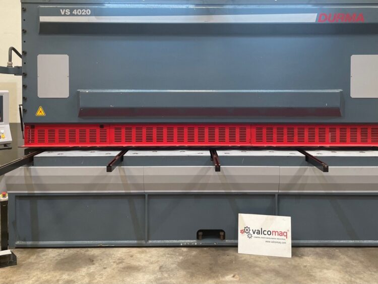 Alternative view of DURMA VS 4020 CNC Hydraulic Shear 4080 x 20 mm