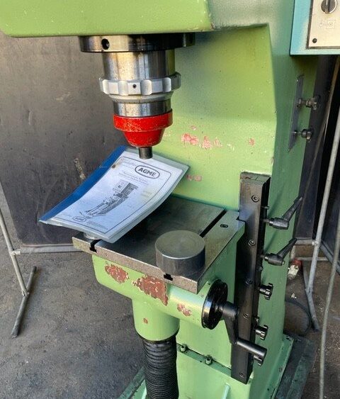 Alternative view of Agme RR-6-22 Radial Riveting Machine with Planetary System