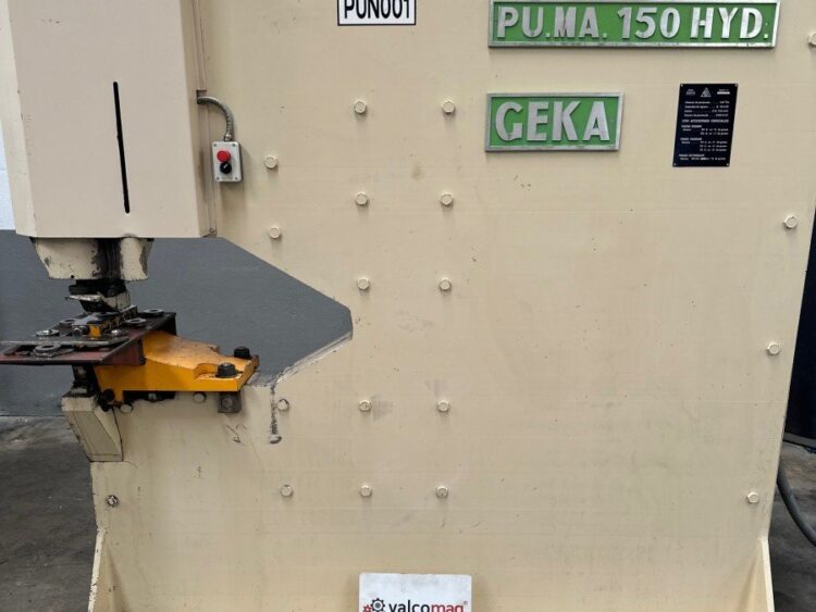 Geka Puma 150 Punching Machine 150 Tns