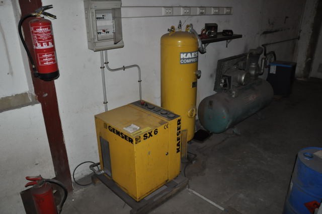 Compresor de Tornillo SX6 de 5 CV con Secador Integrado