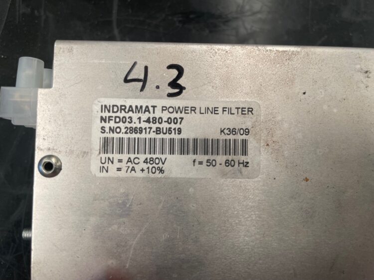 Alternative view of Filtro de Línea Indramat NFD03.1-480-007