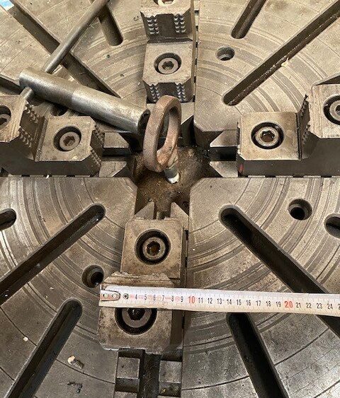 Alternative view of 1200 mm 4-Jaw Independent Lathe Chuck