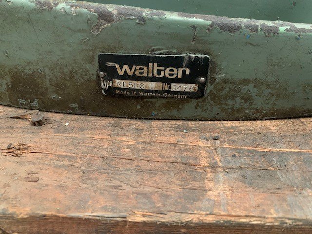 Alternative view of Walter Flat Universal Indexer with 500 mm Table