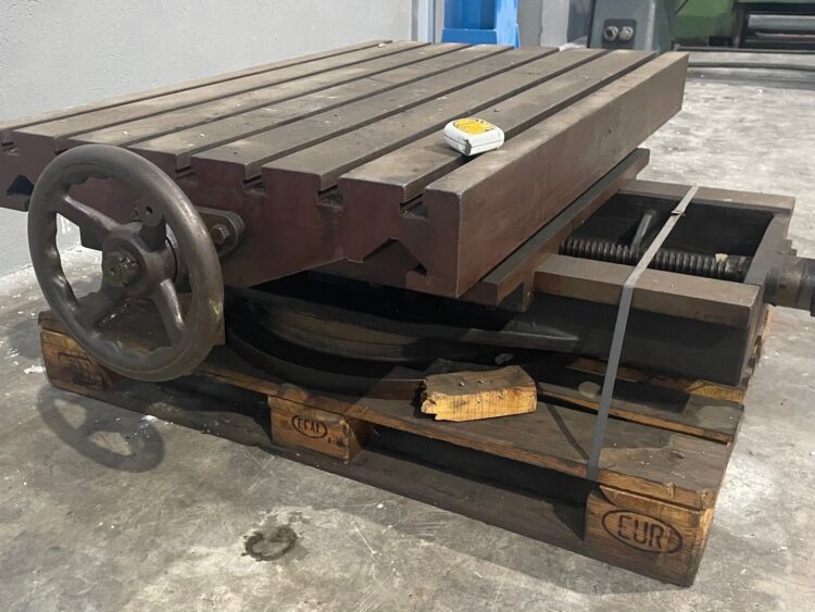 Alternative view of 1100×700 mm Coordinate / Boring Machine Table with Rotation