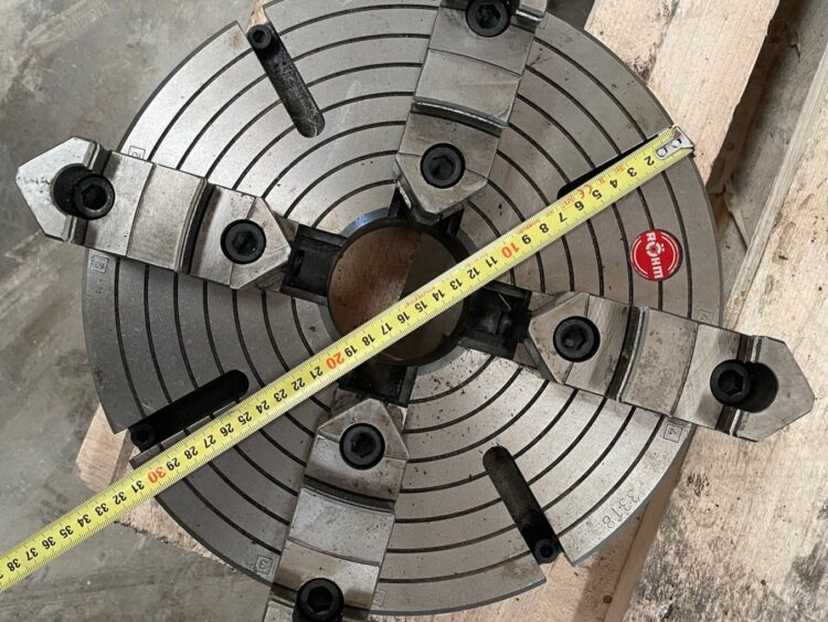 Röhm 310 mm 4-Jaw Independent Lathe Chuck (Like-New)