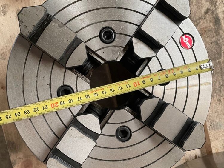 Alternative view of Röhm 250 mm 4-Jaw Independent Lathe Chuck