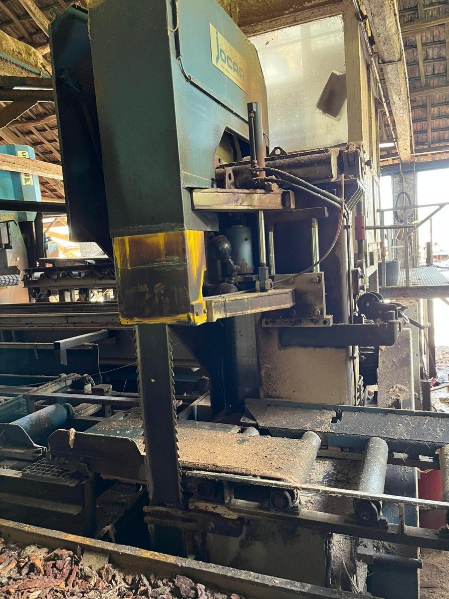 Conjunto de Carro–Charriot Jocar 30P900 con Sierra de Cinta Bicorte 1250/165 + Cabina Cerrada - Imagen 8