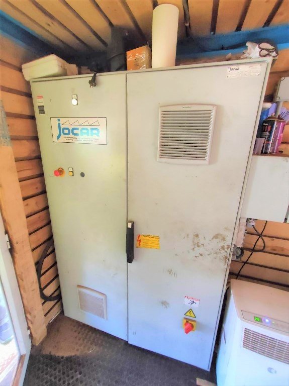 Conjunto de Carro–Charriot Jocar 30P900 con Sierra de Cinta Bicorte 1250/165 + Cabina Cerrada - Imagen 9