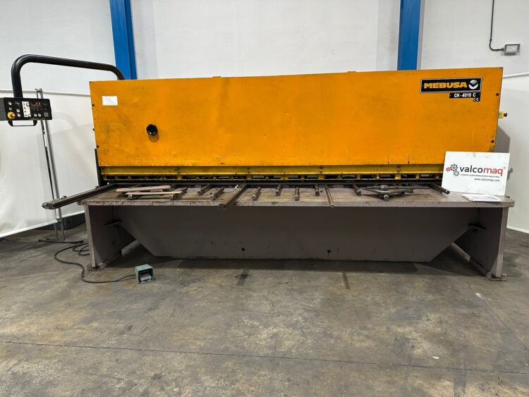 Alternative view of Cizalla Hidráulica Mebusa CH 4010 de 4050 × 10 mm con Tope Motorizado