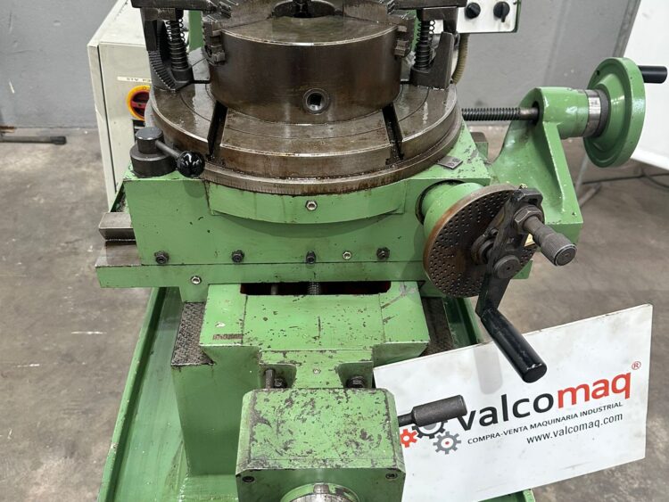 Alternative view of Mortajadora Alemana Klopp GR 260 con Cabezal Inclinable y Mesa 435×235 mm