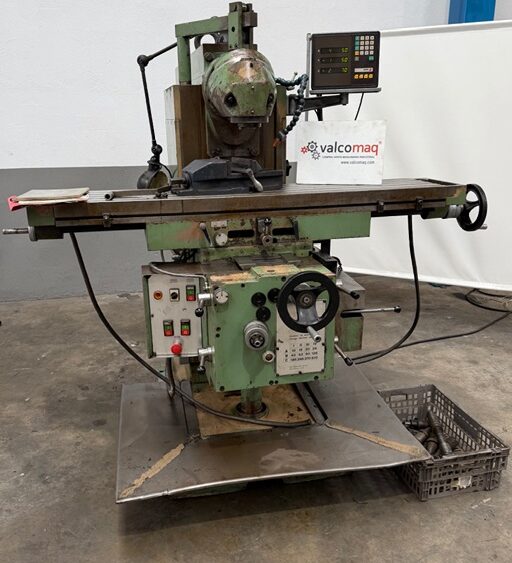 Fresadora Universal MRF 145 con Cabezal Huron ISO 40 y Visualizador Fagor