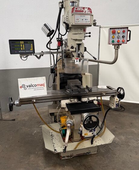 Fresadora de Torreta Euromill 4AVS40 con Cabezal Variable