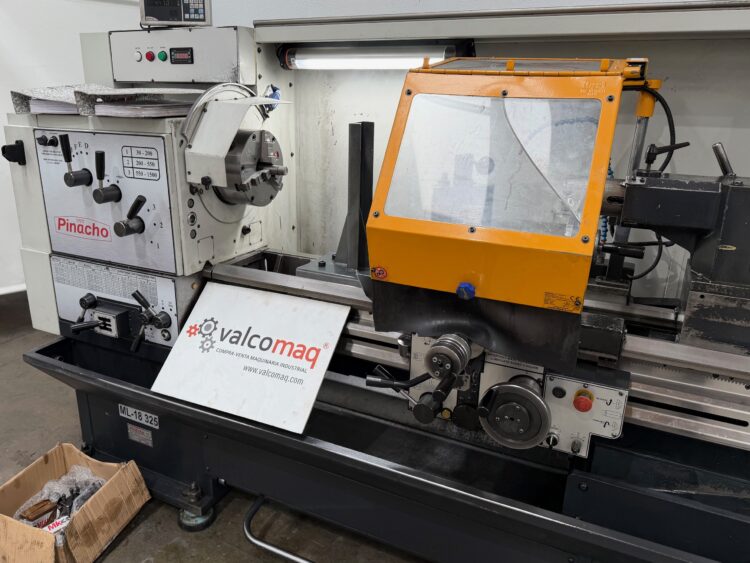 Torno Pinacho ML-18 325x1000mm caja de velocidades - Valcomaq