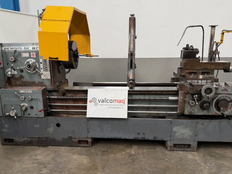 Torno Geminis GE 870x4000mm segunda mano - Valcomaq