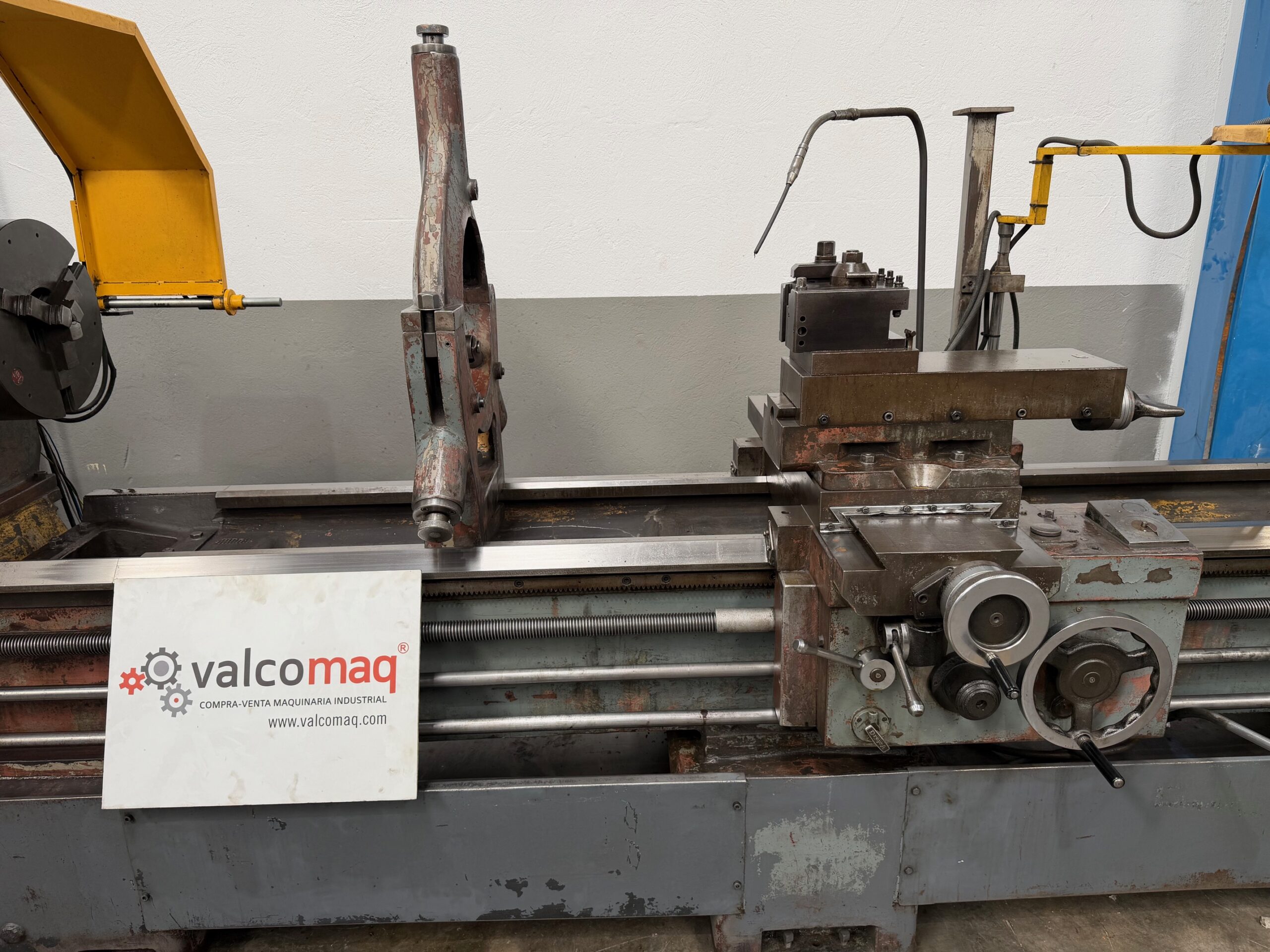 Torno Geminis GE 870x4000mm industrial segunda mano - Valcomaq