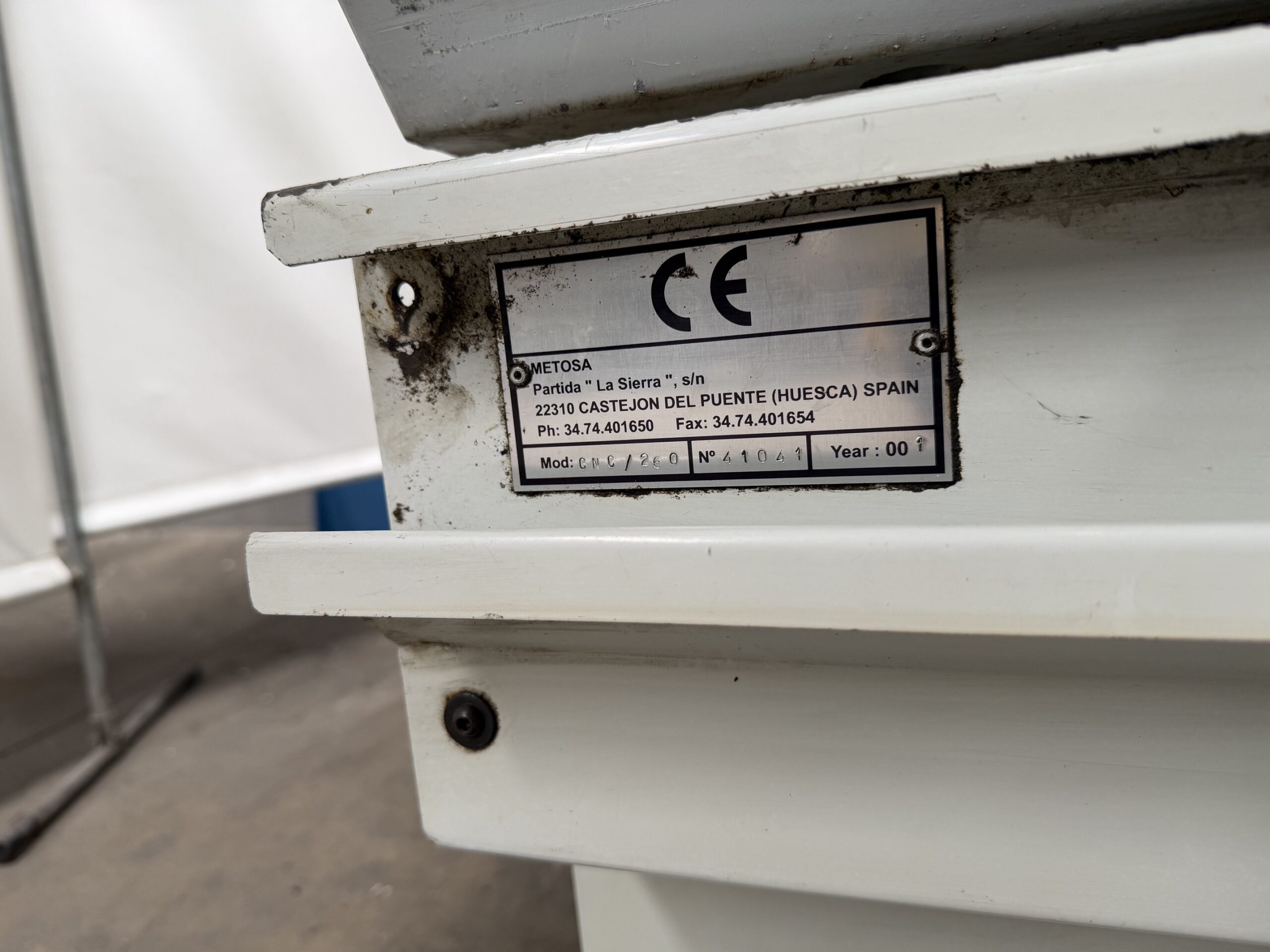 Torno CNC Pinacho Taurus-260 con Control Fagor 8055 - Imagen 5