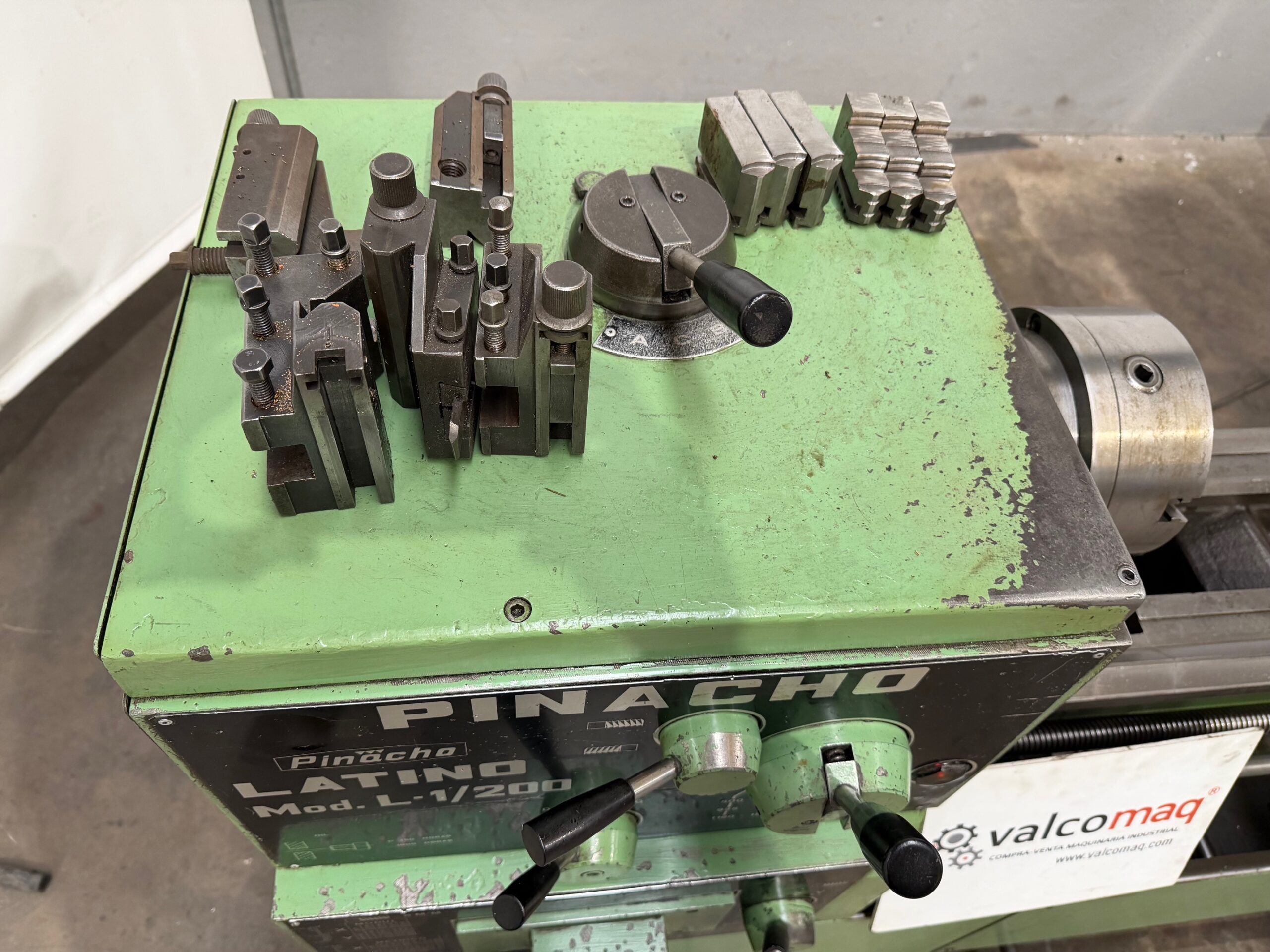 Torno Pinacho L1 200 × 1100 mm - Imagen 2