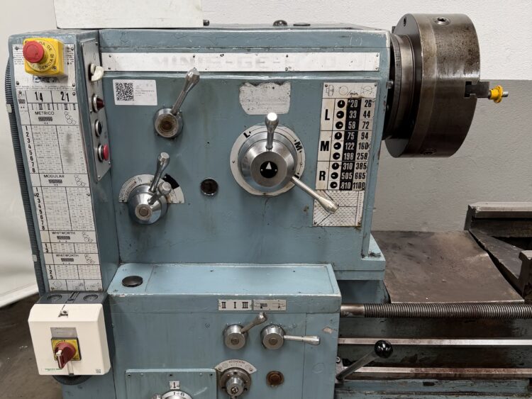 Alternative view of Torno Geminis GE 870 × 2000 mm con Plato de 4 Garras Ø 800 mm