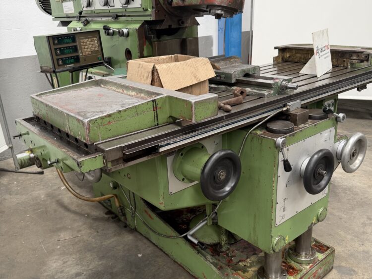 Alternative view of Zayer 60BM Milling Machine with 2030 x 700 mm Table and Digital Readout