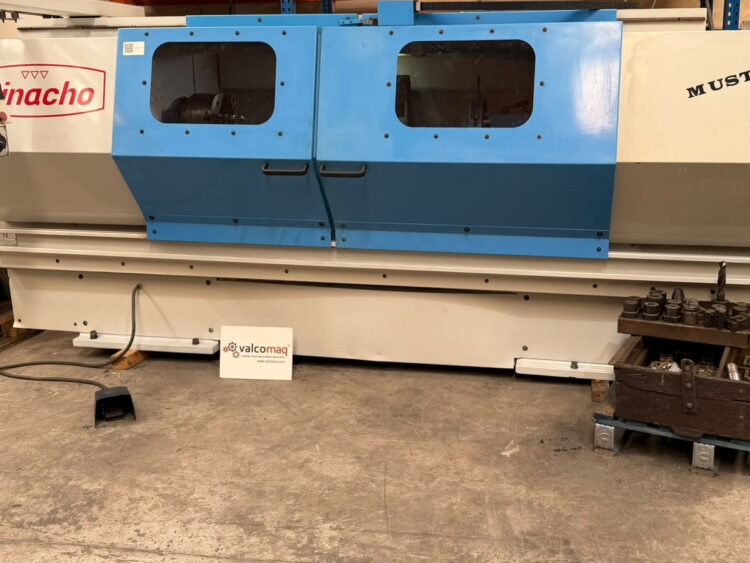 Pinacho Mustang 225 CNC Lathe 1600 mm Between Centers with Fagor 8055