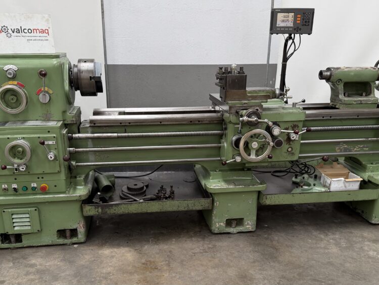 Torno Tor D500 × 2000 mm con Visualizador Heidenhain