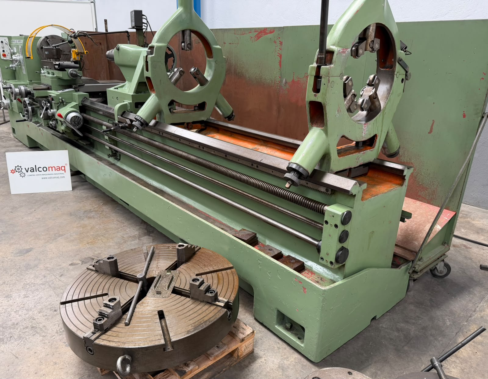 Torno Geminis GE 870 S de 4000 mm entre Puntos con Visualizador de Cotas - Imagen 3