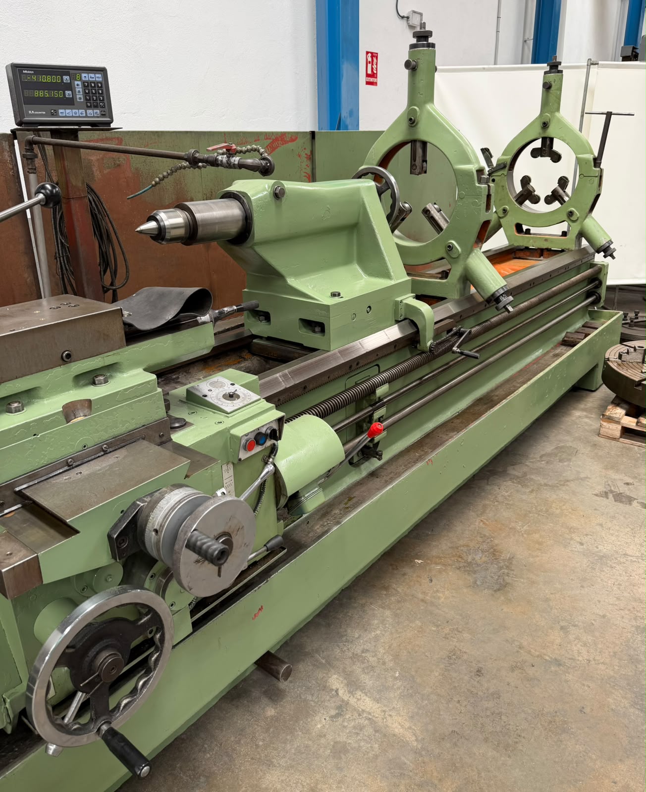 Torno Geminis GE 870 S de 4000 mm entre Puntos con Visualizador de Cotas - Imagen 6