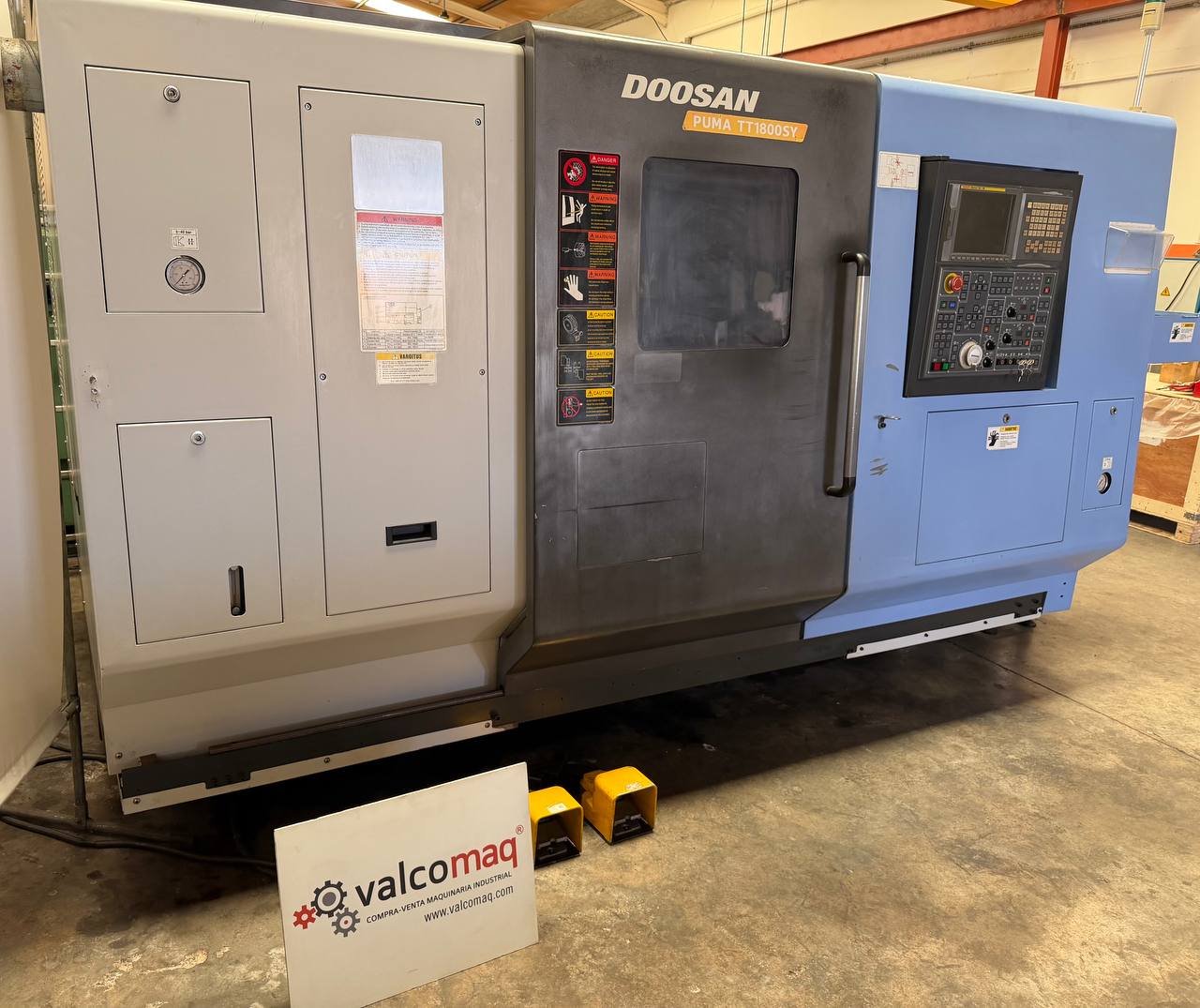 Torno CNC de Doble Torreta Doosan Puma TT1800 SY con Subhusillo - Imagen 2