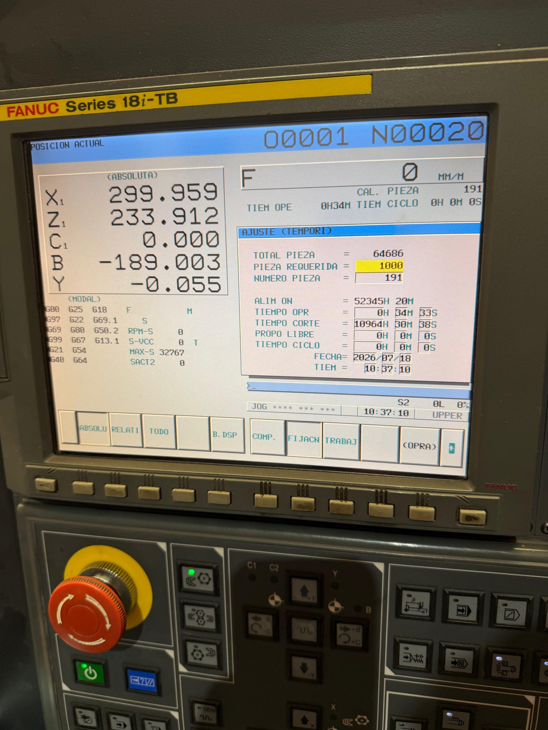 Torno CNC de Doble Torreta Doosan Puma TT1800 SY con Subhusillo - Imagen 9