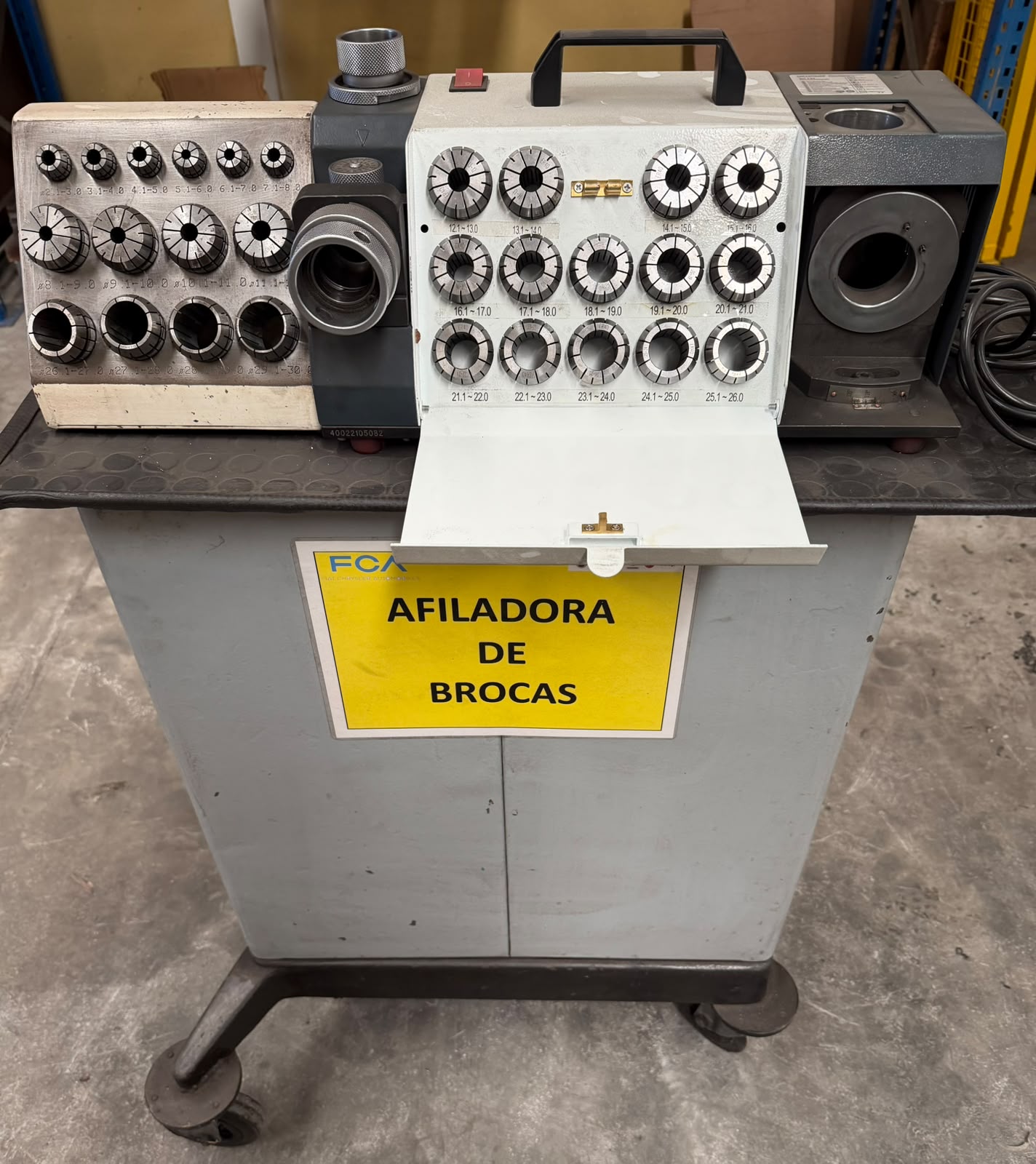 Afiladora de Brocas Optimum GH 15T para Brocas de 3 a 30 mm - Imagen 3