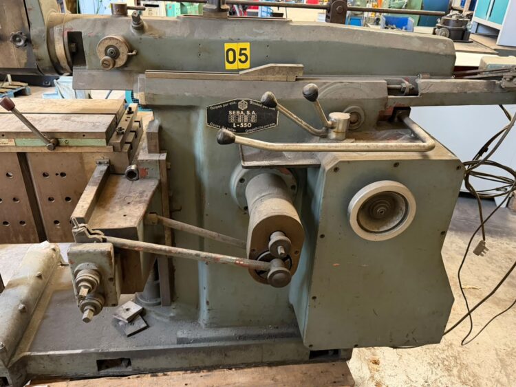 Alternative view of Sebas L550 Shaping Machine with Two Magnetic Chucks