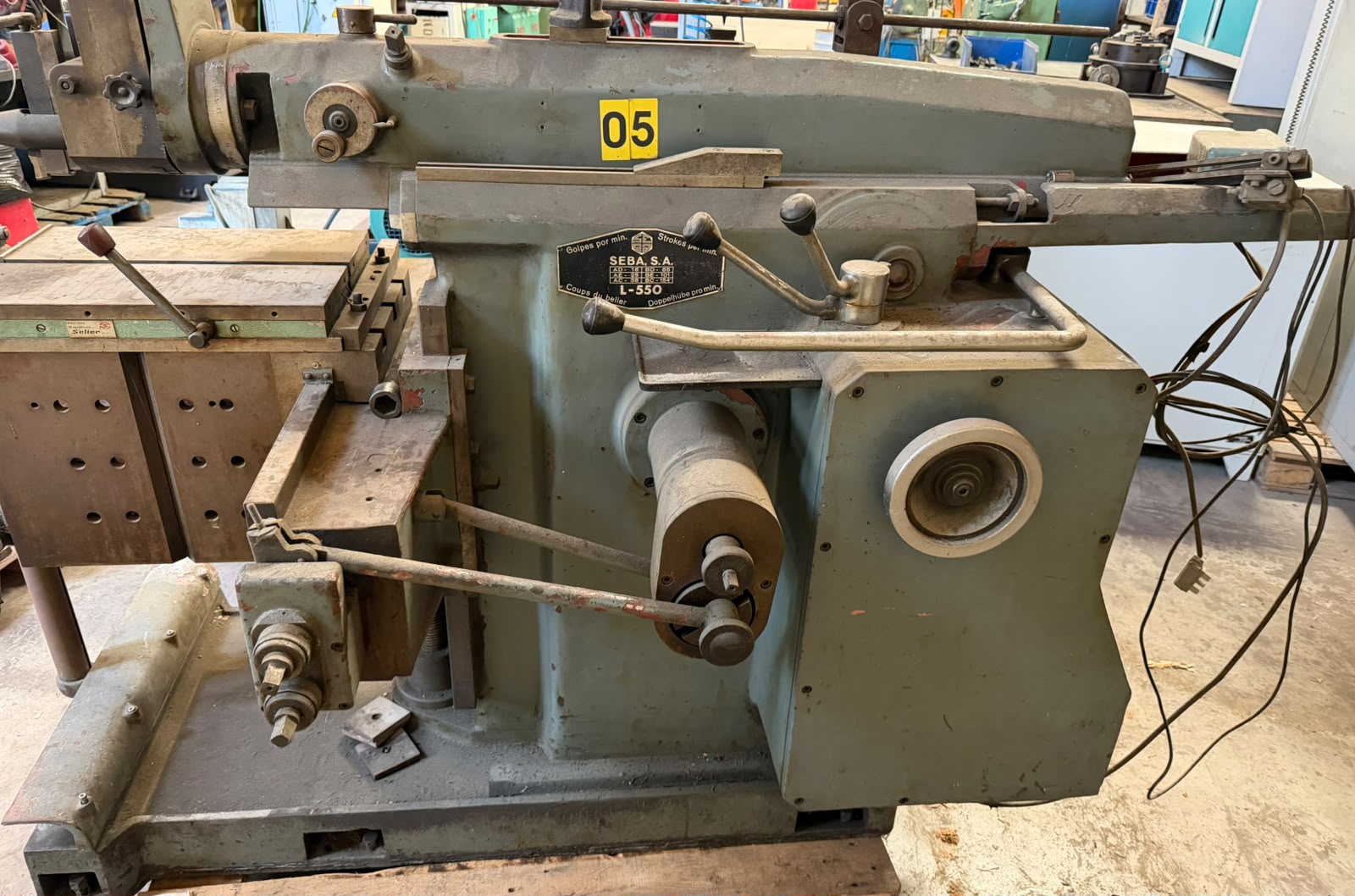 Sebas L550 Shaping Machine with Two Magnetic Chucks - Image 2