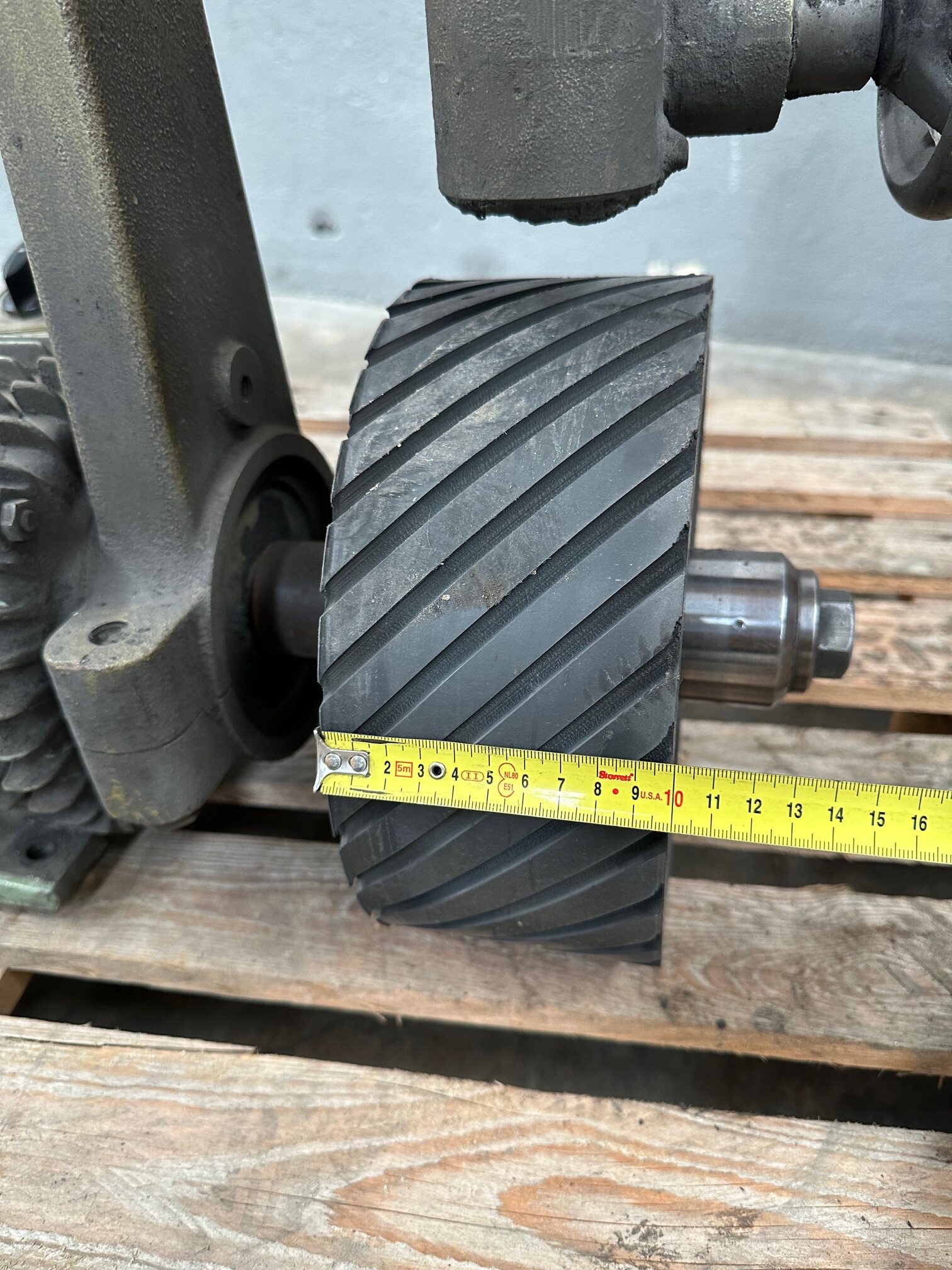 Brazo de Lijado y Pulido para Torno con Motor de 4 CV - Imagen 6