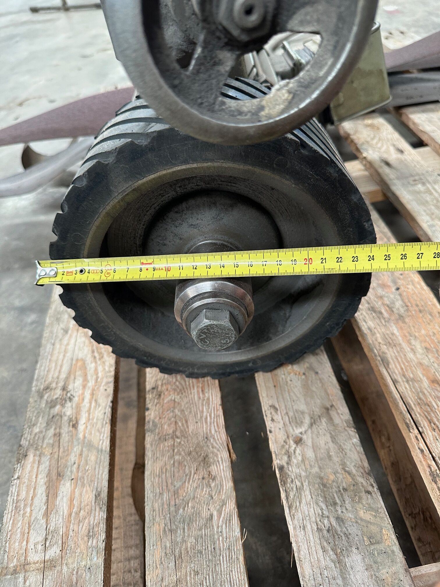 Brazo de Lijado y Pulido para Torno con Motor de 4 CV - Imagen 7